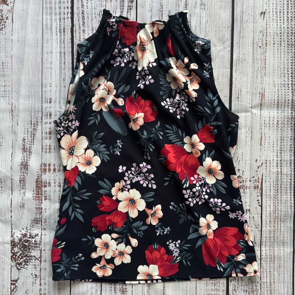 Ann Taylor floral blouse